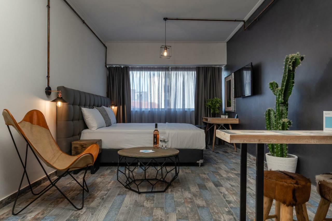 Superb Industrial Style Lodge Heart Of Athens Atenas Exterior foto
